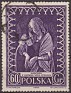 Poland 1956 Characters 60 GR Violet Scott 747. Polonia 747. Uploaded by susofe